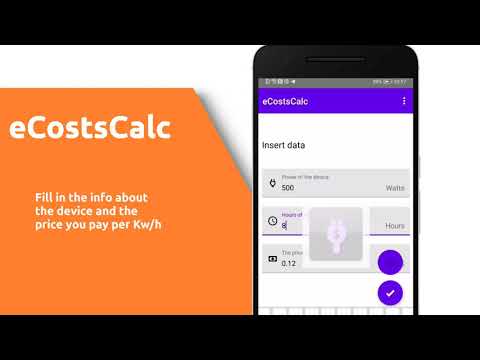 eCostsCalc - Electricity Costs Video