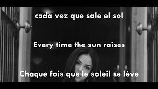 Shakira - Pienso en ti - sub en español, English &amp; Français