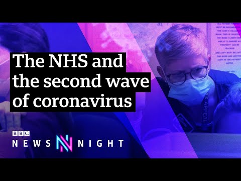 打擊科維德：醫院如何應對第二波？- BBC新聞之夜 (Fighting Covid: How are hospitals dealing with the second wave? - BBC Newsnight)