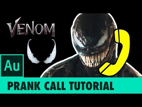 Venom Voice Effect Prank Call Tutorial Using Adobe Audition on MAC