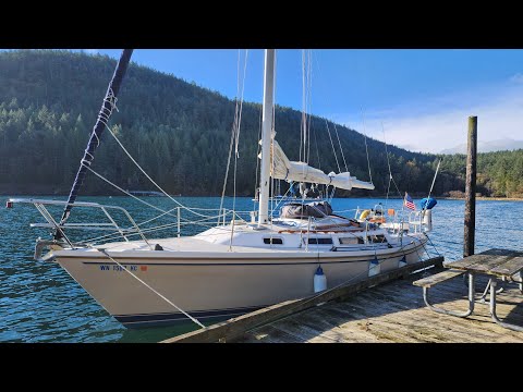 First solo sailing trip, San Juan Islands, Catalina 30. Part One.