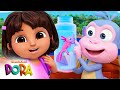 Dora Boots Help Baby Axolotl Get Home Full Scene Dora Friends