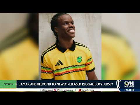Jamaicans React to Newly Released Reggae Boyz Jersey  | Sports | @CVMTVNews