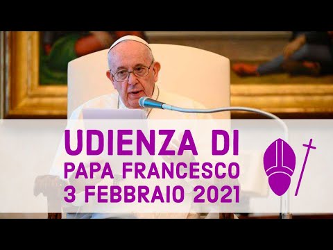 Papa  Francesco: senza liturgia non c’è cristianesimo. Udienza del 3 febbraio 2021