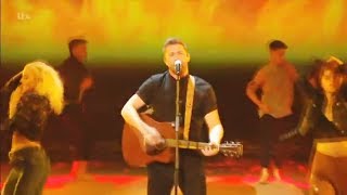 Matt Linnen sings Livin&#39; la Vida Loca &amp;Comments X Factor 2017 Live Show week 2 Sunday