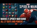 Spider-Man PS4 guide - How to get ALL the suits and powers Spider-Man PS4 guide - How to get ALL the suits and powers