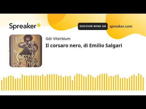 Il corsaro nero, di Emilio Salgari