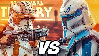 CAN Captain Rex BEAT Commander Cody? WHO WINS - Star Wars Theory