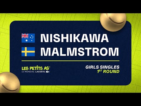 Les Petits As 2023 | Girls Singles 1R | Koharu Nishikawa vs Rebecca Malmstrom