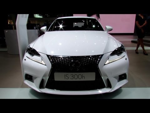 2014 Lexus IS300h F-Sport Hybrid - Exterior and Interior Walkaround - 2013 Frankfurt Motor Show
