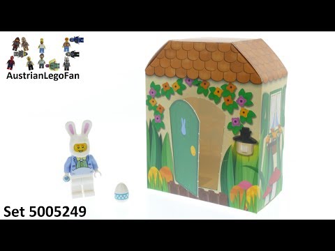 Vidéo LEGO Saisonnier 5005249 : Clapier du lapin de Pâques LEGO