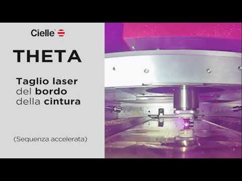 Centro di lavoro CNC modelloTHETA: produce cinture in oro a ciclo continuo