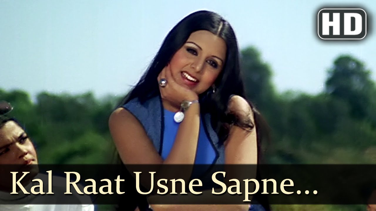 Kal Raat Usane Sapne Me Mujhako Chheda Lyrics | Hawas | Asha Bhosle | Usha Khanna