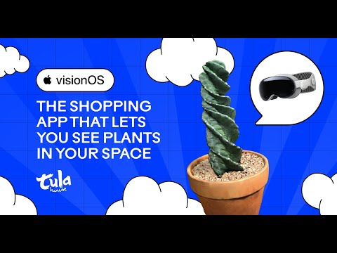 Visit the Site: Plant Shop by Tula House for visionOS