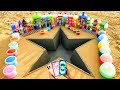 How To Make STAR With Cement IPhone 16 Vs Samsung Coca Cola Pepsi Mtn Dew Sodas And Mentos