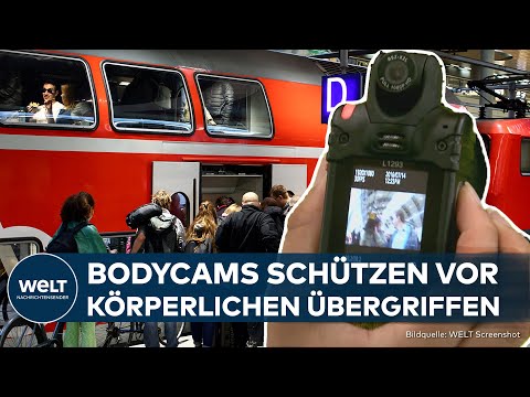 DEUTSCHE BAHN: Angriffe! Bodycams sollen jetzt das Personal in deutschen Zügen schützen