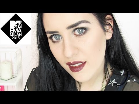 MTV EMA RED CARPET MAKEUP LOOK | cleotoms