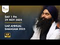 Bhai Parminder Singh Australia Day 1 PM 29 11 2025 UAE Samagam 2025