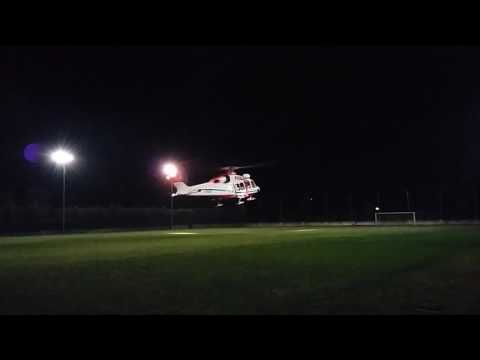 Torrazza. Campo da calcio collaudato per l'elisoccorso