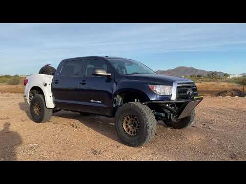 Toyota Tundra Prerunner spring under and bed cage