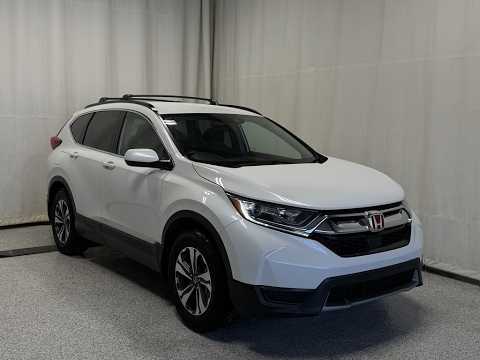 2019 Honda CR-V LX AWD in White for sale at Park Mazda in Sherwood Park, AB