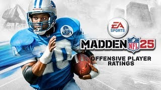 Madden 25 Top 5 Offensive Player Ratings