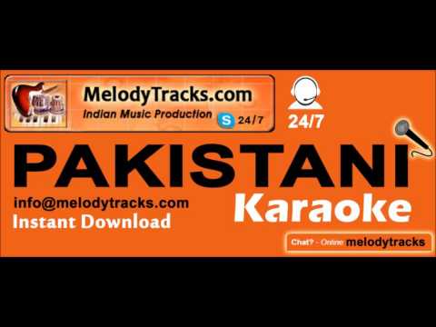 Woh Sham Dhali Woh Zulaf Teri Lehrai | Pakistani Karaoke | Mehdi Hassan | MelodyTracks