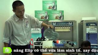 preview picture of video 'Máy xay đậu nành ELIP cho chất lượng sữa đậu, bắp, mè đen cực ngon'