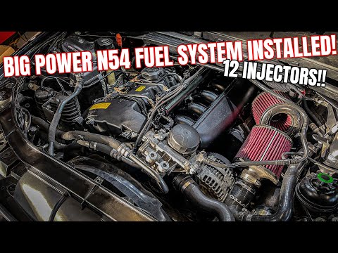 N54 800HP+ FUEL SYSTEM INSTALL