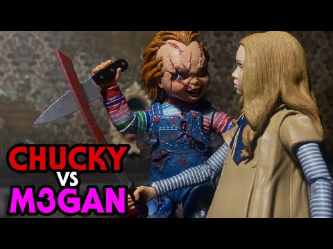 Chucky Vs M3GAN Stop Motion
