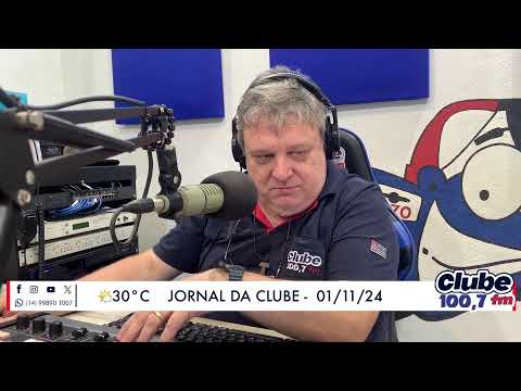 Jornal da Clube - 01/11/24 - Edição do Almoço