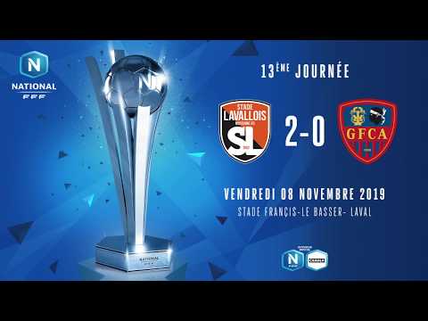 Stade Lavallois vs GFC Ajaccio, National 2019/20, ...