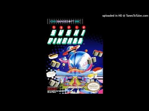 Super Sushi Pinball (NES) OST - Game Theme [Stereo and Reverb Mix]