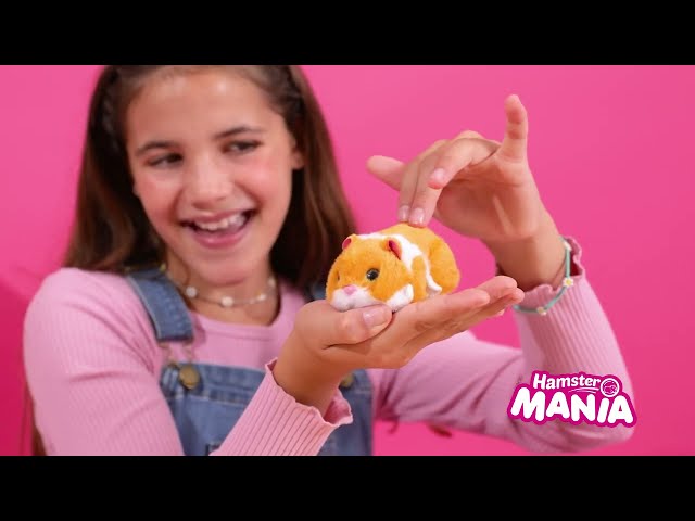 Интерактивная мягкая игрушка S1 - Забавный хомячок (оранж.)