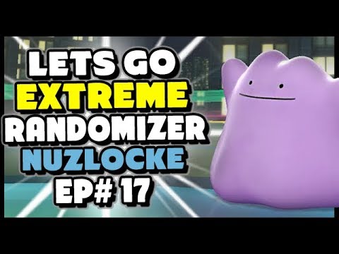 Ditto Almost KILLED ME - Pokemon Lets Go Pikachu and Eevee Extreme Randomizer Nuzlocke Episode 17