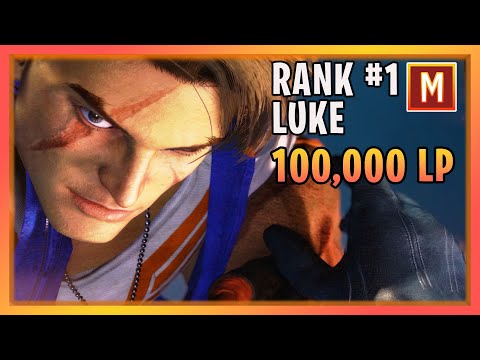SF6 ▰ Rank #1 Modern Luke - 100,000 LP (Street Fighter 6)