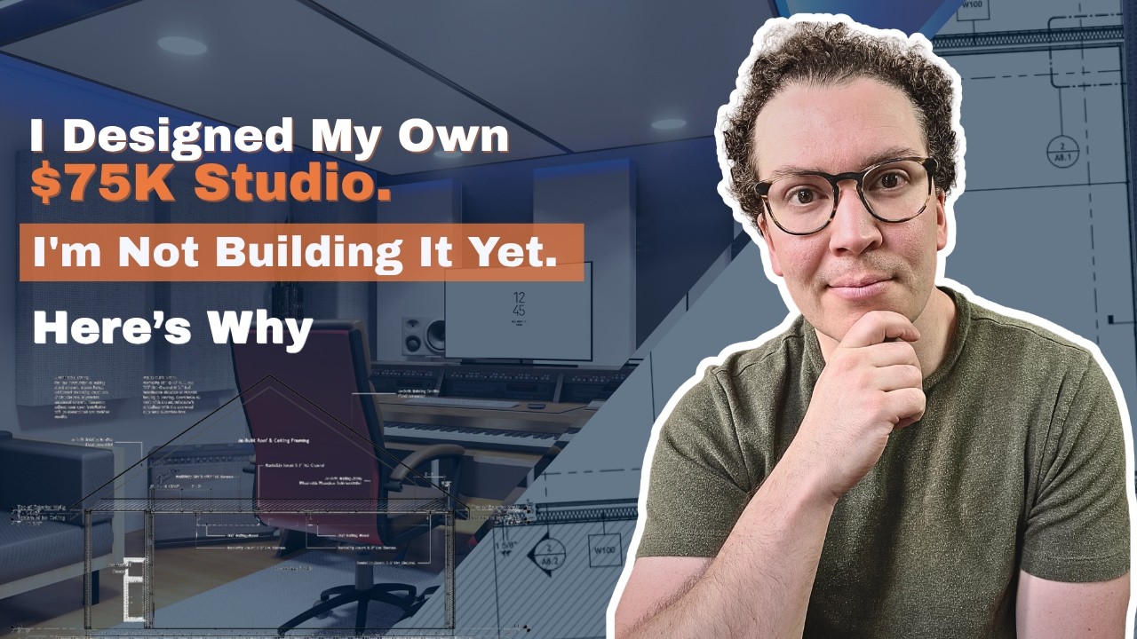 I Designed My Own $75K Studio. I'm Not Building It Yet. Here's Why.