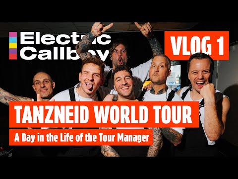 Electric Callboy TANZNEID WORLD TOUR Vlog #1 – A Day in the Life of the Tour Manager