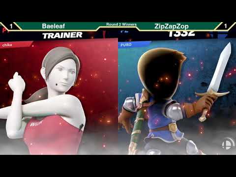 SloBroke #84 - ZipZapZop (Mii Brawler, Swordfighter) vs Baeleaf (Wii Fit Trainer) - WR2
