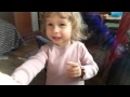 Little Girl (18 months)singing John Newman love me ...