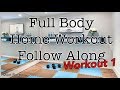 Full Body Home Workout | Workout 1| Follow Along | Mike Burnell