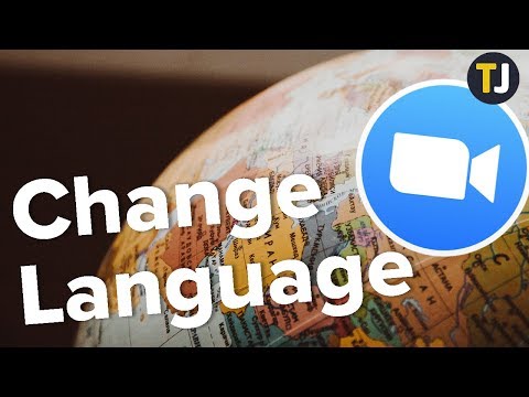 How to CHANGE Your Language on Zoom!