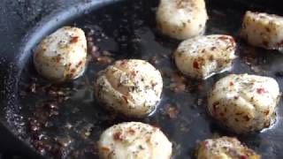 Spicy Scallops