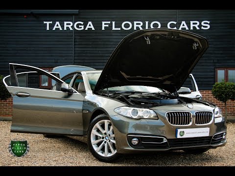 BMW 5 Series 520d Luxury 2.0 4dr Step Automatic Saloon in Kallistograu Metallic 2013