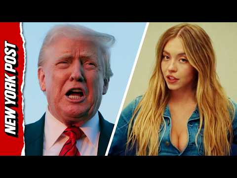 Watch how Trump reacts to finding out Sydney Sweeney is a registered Republican