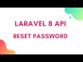 Reset Forgot Password Laravel API