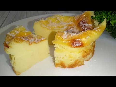 3 ingredient YOGURT CAKE, NO added SUGAR AND FLOUR for 5 Minutes