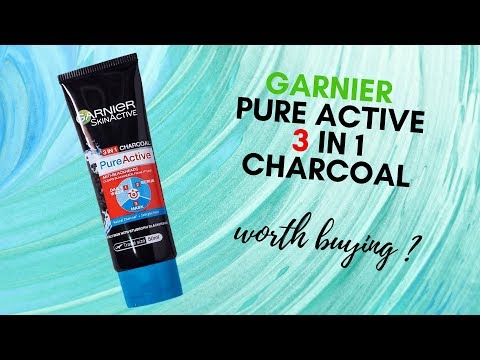 Garnier pure active 3 in 1 charcoal review