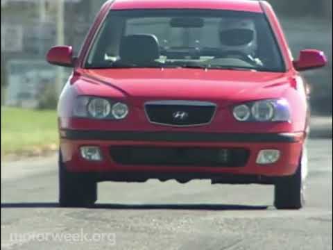 Motorweek 2002 Hyundai Elantra Road Test