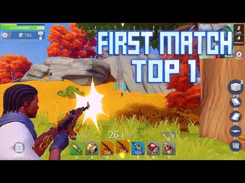 Creative Destruction - My first match and Top 1 (100 likes if you want more this game)